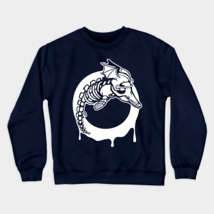 Reikland Undead Dolphins - White Design Crewneck Sweatshirt